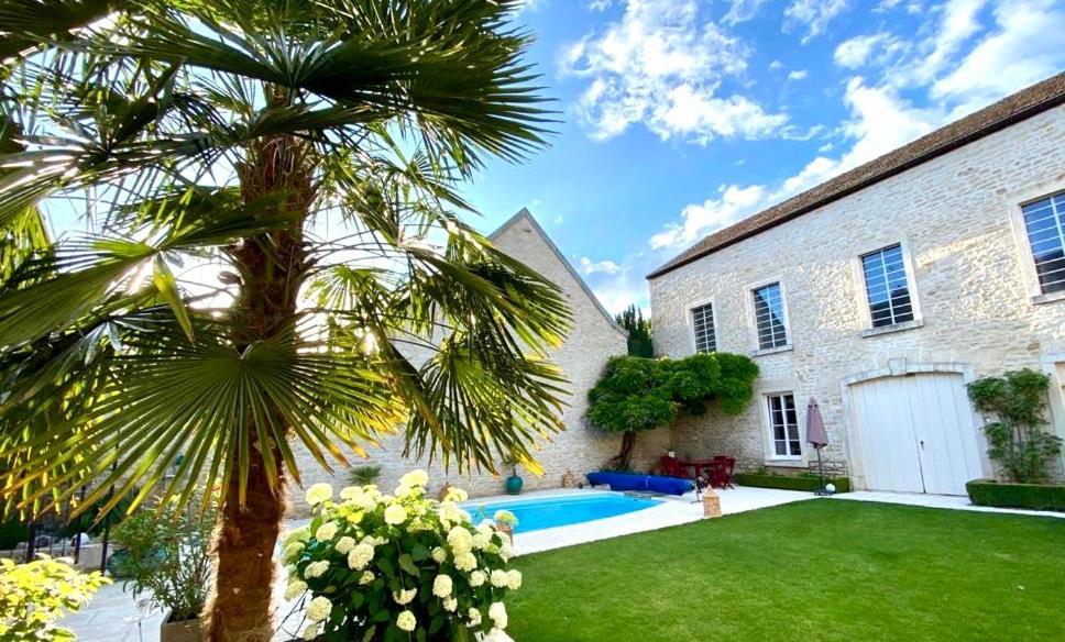 LE JARDIN Chambre de charme, piscine à Meursault Exterior foto